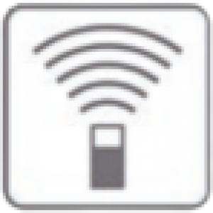 Funkfernbedienung - Funktion: An/Aus, dimmen Mischen von 2700-5700 K (nur Bi-Co)