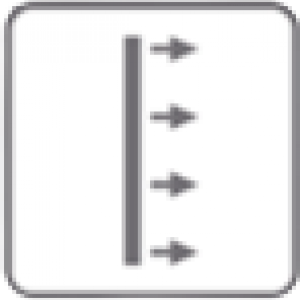 Direkt Beleuchtung - Volle Leuchtkraft durch die Satinierung